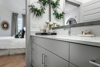 Studio, one, and two bedroom residences and townhomes